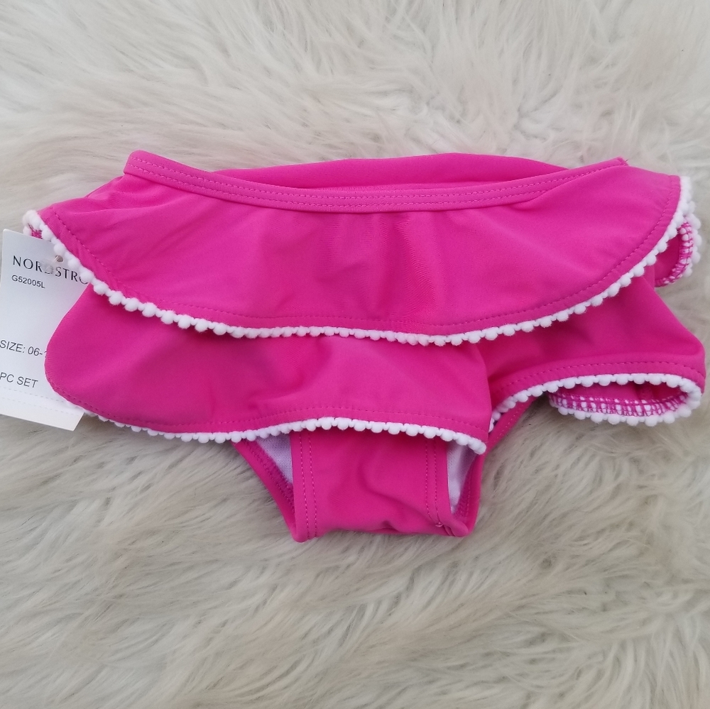 NWT Snapper Rock Fuschia Lily Ruffle Set - Picture 10 of 10